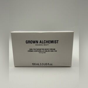 NIB: Grown Alchemist CBD-750 Body Cream in Cream Box $95 MSRP